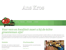 Tablet Screenshot of anskros.de-echte-groenteman.nl